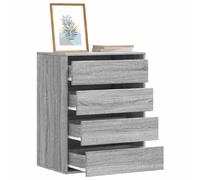 vidaXL Commode d'angle Sonoma Gris