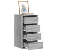 vidaXL Commode d'angle sonoma gris 40x41x76 cm