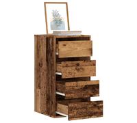 VidaXL Commode d'angle Vieux Bois
