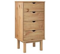 vidaXL Commode OTTA 45x39x90 cm Bois de pin Massif