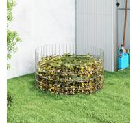 vidaXL Composteur Ø100x50 cm