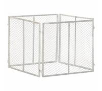 vidaXL Composteur de jardin 85x85x70 cm Fer galvanisé