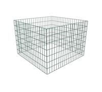vidaXL Composteur de jardin mailles carrées 100 x 100 x 70 cm
