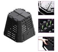 VidaXL Composteur Jardin Noir 480L