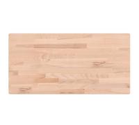 vidaXL Comptoir de Salle de Bain 100x50x1,5 cm Bois Massif de hêtre, comptoir en Bois, Dessus de Vasque de Salle de Bain, comptoir de Vasque de Salle de Bain