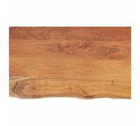 vidaXL Comptoir de Salle de Bain 110x60x3,8 cm rectangulaire Acacia
