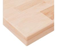 vidaXL Comptoir de salle de bain 60x40x2,5 cm Bois massif non traitÃ©