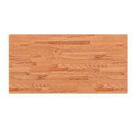 vidaXL Plan de toilette 100x50x4 cm bois massif hêtre