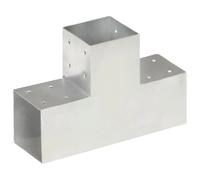 Connecteur de poteau Forme en T Métal galvanisé 101x101 mm