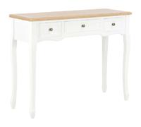 VIDAXL Console / coiffeuse - Blanc