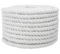 vidaXL, corde blanche, 2 x 2 x 10000 cm, en coton