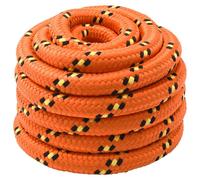 vidaXL Corde de bateau 25 m 3 Orange PP