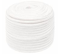 vidaXL Corde de bateau blanc 12 mm 250 m polypropylène