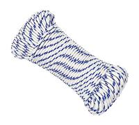 vidaXL Corde de Bateau Corde de Levage Câble d'Amarrage Ancrage Navire Lignes de Gréement Corde à Linge Blanc 4 mm 50 m Polypropylène