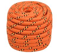 vidaXL Corde de bateau orange 20 mm 50 m polypropylène