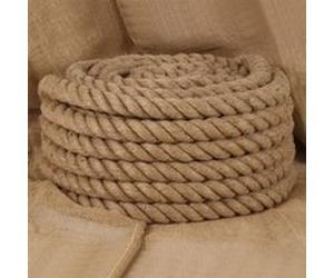 vidaXL Corde de jute 10 m de long 36 mm d'épaisseur 153773 Beige G
