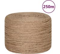 vidaXL Corde de jute 250 m longueur 8 mm épaisseur