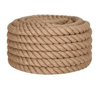 vidaXL Corde de jute 5 m de long 40 mm d'épaisseur 153775 Beige G
