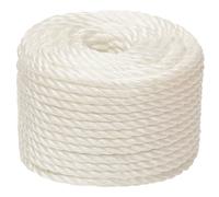 vidaXL Corde de travail blanche 12 mm 500 m Polypropylène