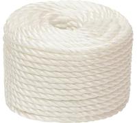 vidaXL Corde de travail blanche 20 mm 100 m polypropylène