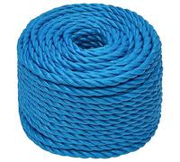 vidaXL Corde de travail bleu 24 mm 50 m polypropylène