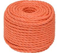 vidaXL Corde de travail orange 24 mm 100 m polypropylène