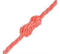 vidaXL Corde en polypropylène 12 mm 250 m Orange