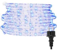 vidaXL Corde lumineuse avec 2400 LEDs blanc froid 100 m PVC