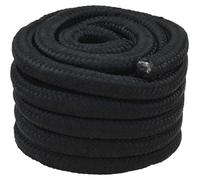vidaXL Corde pour bateau 50 m 3 Noir PP