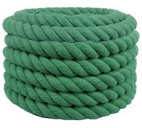 vidaXL, corde verte, 6 x 6 x 500 cm, en coton