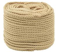 vidaXL Cordelette en fibre naturelle, 6 mm, 500 m