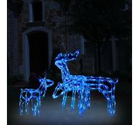 Cordon lumineux de Noël 3 pcs Rennes 229 LED