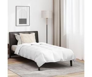 vidaXL Couette Autre avec oreiller 2 pcs Blanc 155 x 200 cm Bas