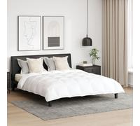 vidaXL Couette Autre avec oreiller 3 pcs Blanc 240 x 200 cm Bas