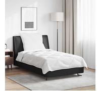 vidaXL Couette avec oreiller 2 pcs Blanc Microfibre 3376641
