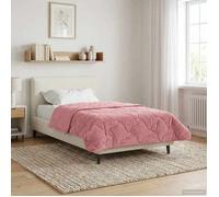 vidaXL Couette d'été 140 x 220 cm Été Rose Respirant 42026194