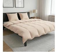 vidaXL Couette d'été Beige 240 x 260 cm 100% Kapok Naturel 42041887