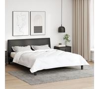vidaXL Couettes & Duvets Blanc 240 x 200 cm Microfibre