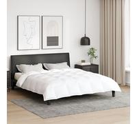 vidaXL Couettes et duvets Blanc 200 x 200 cm Bas