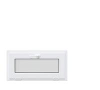 vidaXL Couleur intérieure de fenêtre de cave blanc RISOR 75 x 45 cm