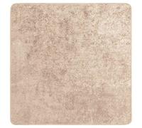 Vidaxl Coureur De Tapis Marsa Beige 100 X 100 Cm Polyester Et Pvc