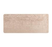 Vidaxl Coureur De Tapis Marsa Beige 100 X 200 Cm Polyester Et Pvc