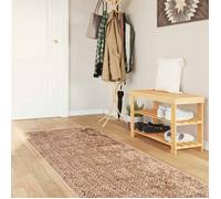 vidaXL Coureur de Tapis MARSA Jaune 100 x 250 cm Polyester et PVC