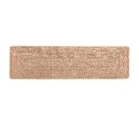 Vidaxl Coureur De Tapis Marsa Jaune 100 X 400 Cm Polyester Et Pvc