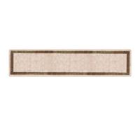 Vidaxl Coureur De Tapis Marsa Noir 100 X 450 Cm Polyester Et Pvc