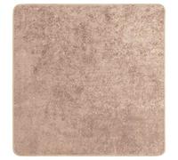 Vidaxl Coureur De Tapis Marsa Sable 100 X 100 Cm Polyester Et Pvc