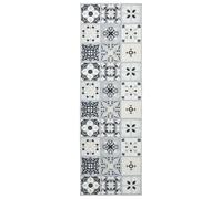 vidaXL Coureur de Tapis ORIZ 1150 GSM Gris et Noir