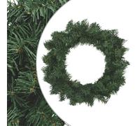 vidaXL Couronne de Noël Vert Ø 30 cm PVC