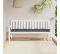 vidaXL Coussin banc anthracite