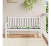 vidaXL Coussin de Banc de Jardin, Galette de Chaise Antidérapante, Décoration Terrasse Patio Salle de Séjour, Multicolore 150x50x4 cm Tissu Oxford